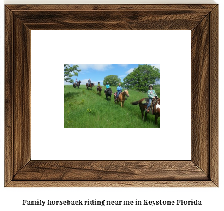 family horseback riding near me in Keystone, Florida